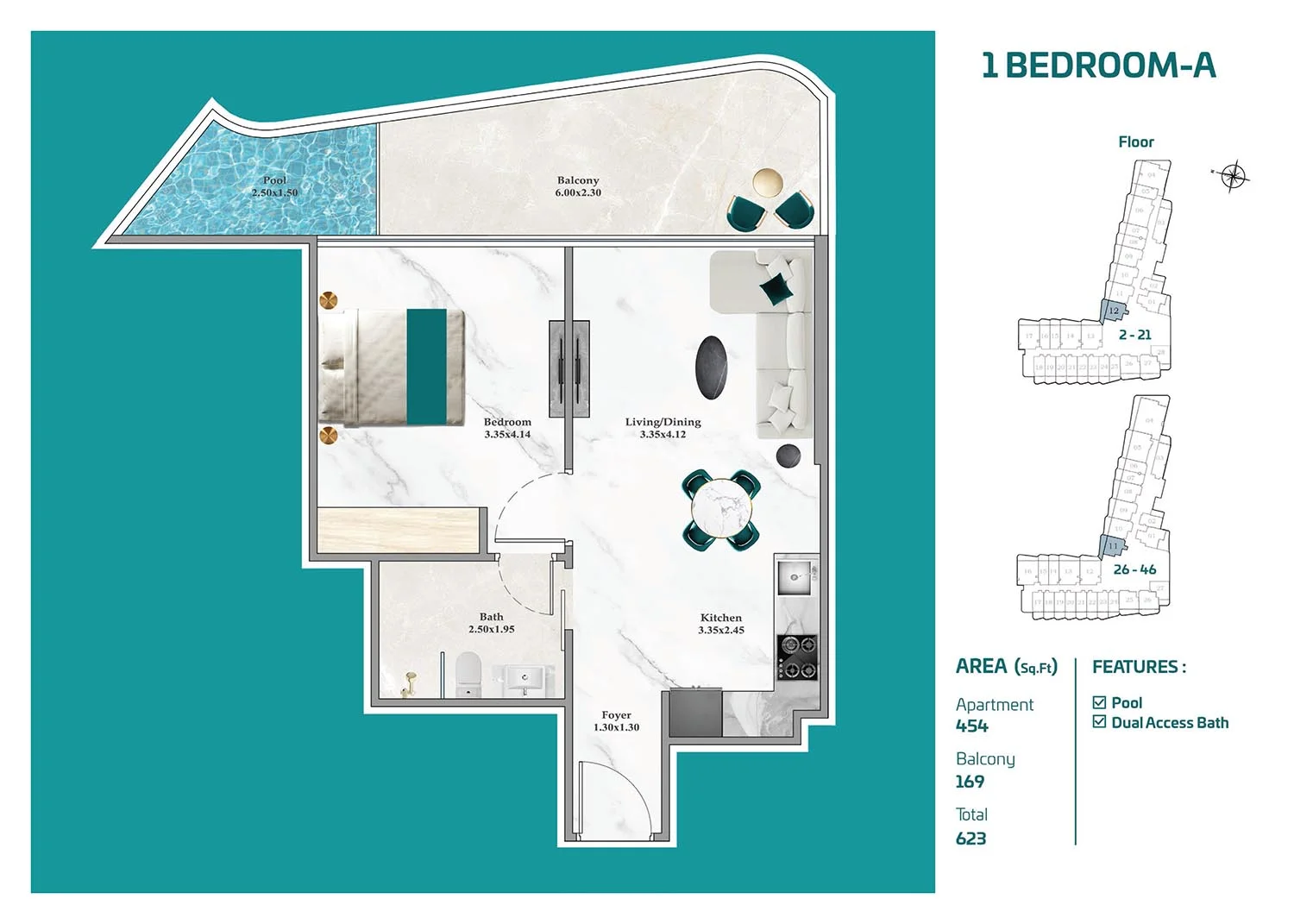 1 Bedroom